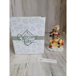 Charming‎ tails Christmas star xmas glitter mouse xmas